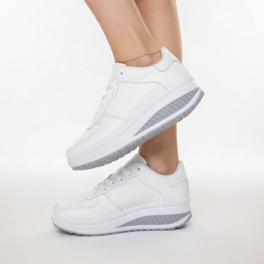 Auréline™ — Baskets compensées élégantes modernes ergonomiques