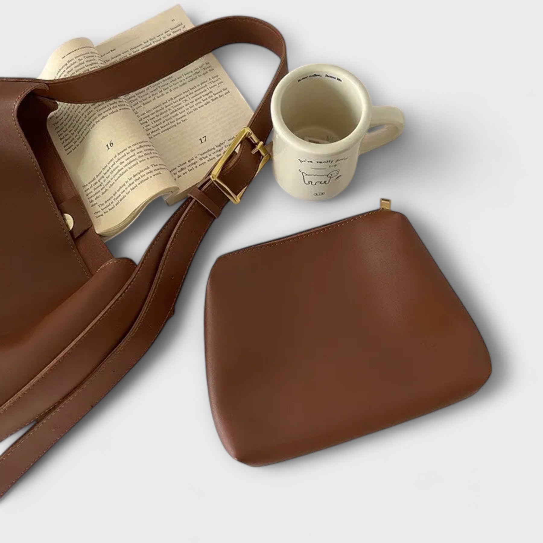 Gabrielle | Sac Bandoulière Chic en Cuir PU