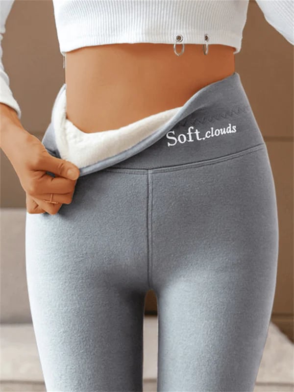 Solène | Legging Chaud et Extensible à Taille Haute