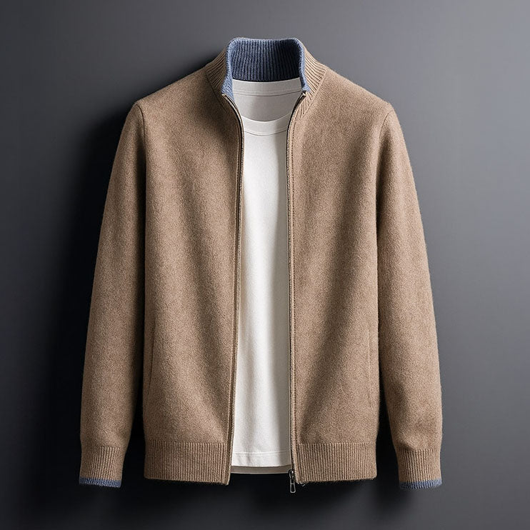 Anatole | Cardigan Zippé en Maille