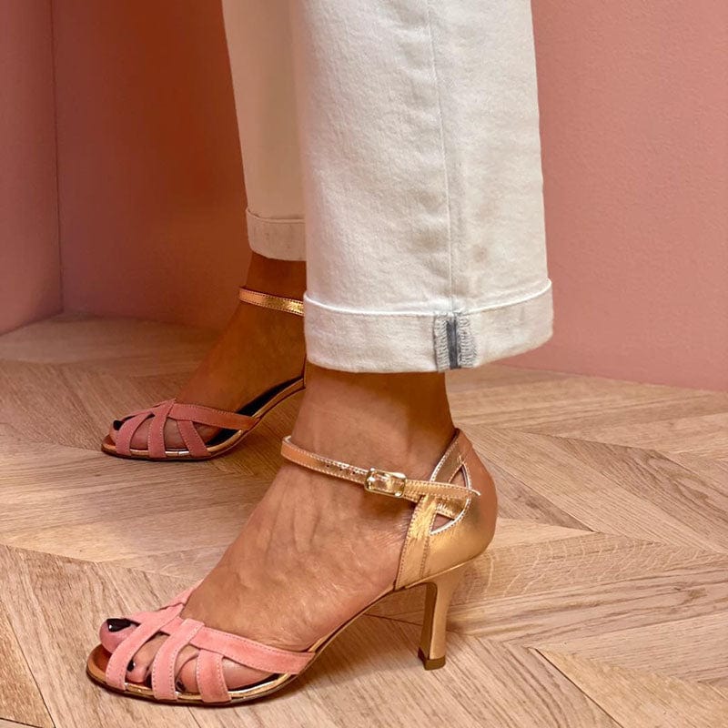 Valentine | Sandales Élégantes à Talon