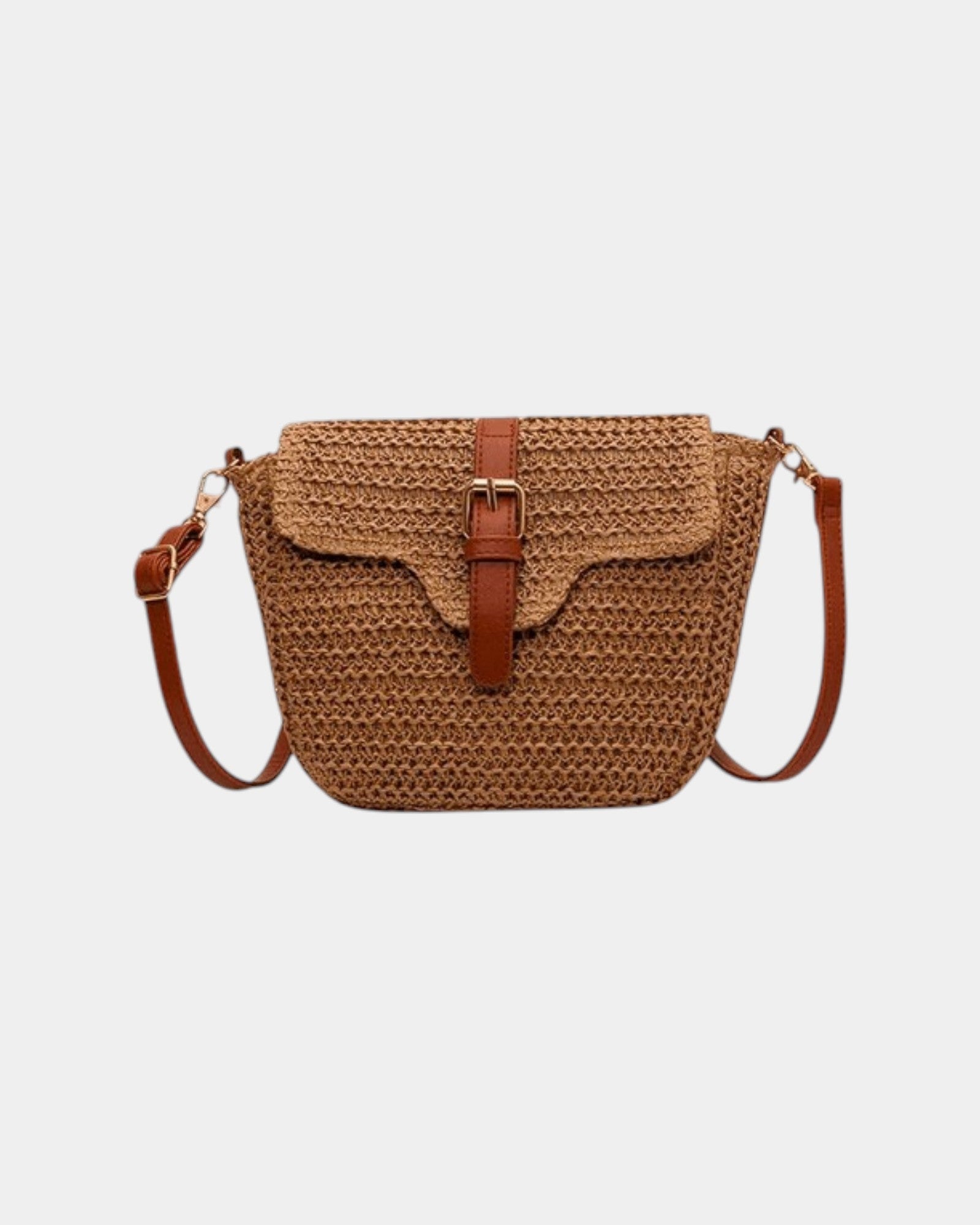 Juliette | Sac Bandoulière Tricoté à Rabat Élégant