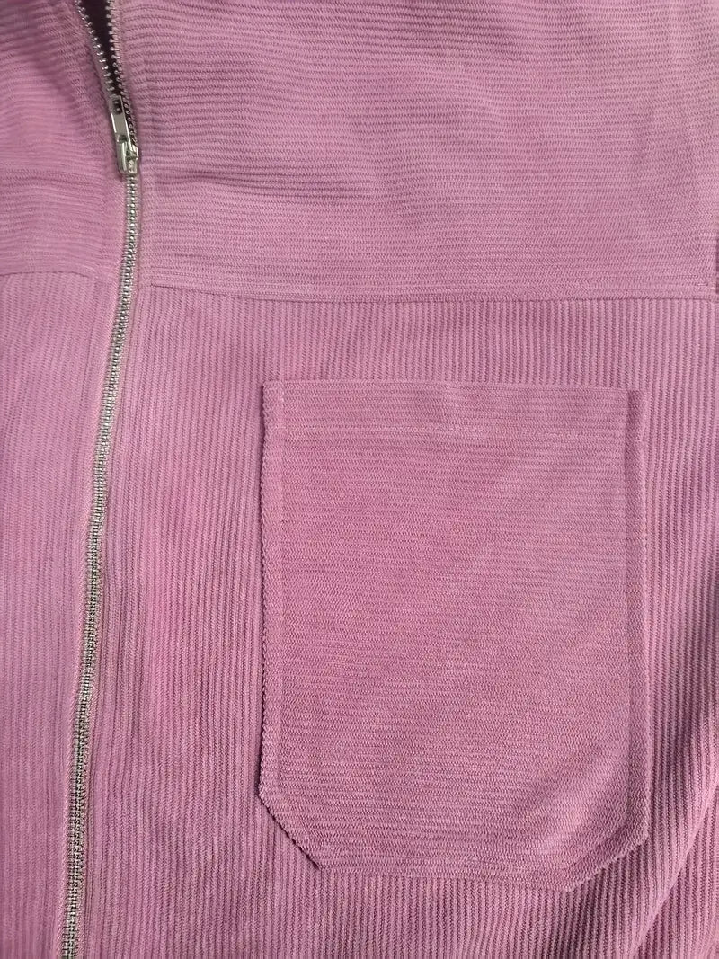 Amandine | Veste Décontractée en Velours Côtelé
