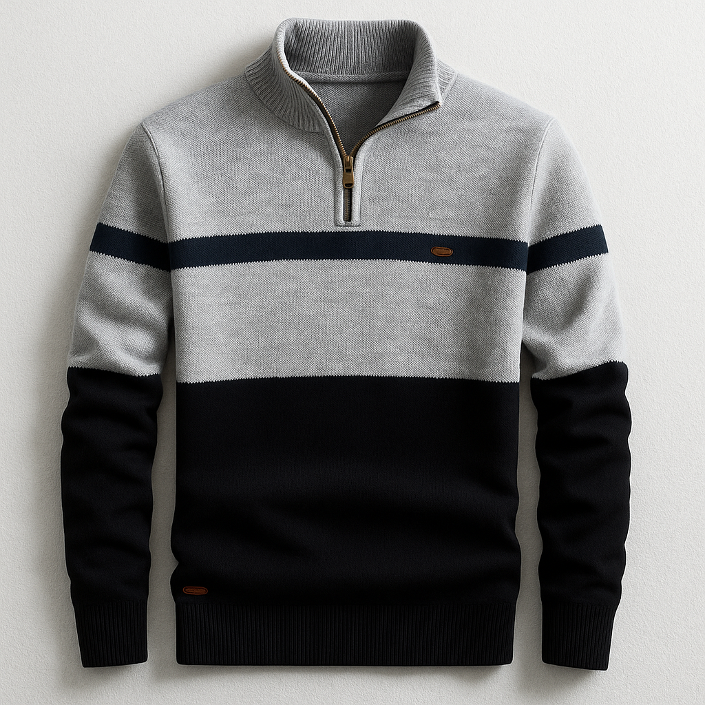 Grégoire | Pull Élégant à Col Zippé