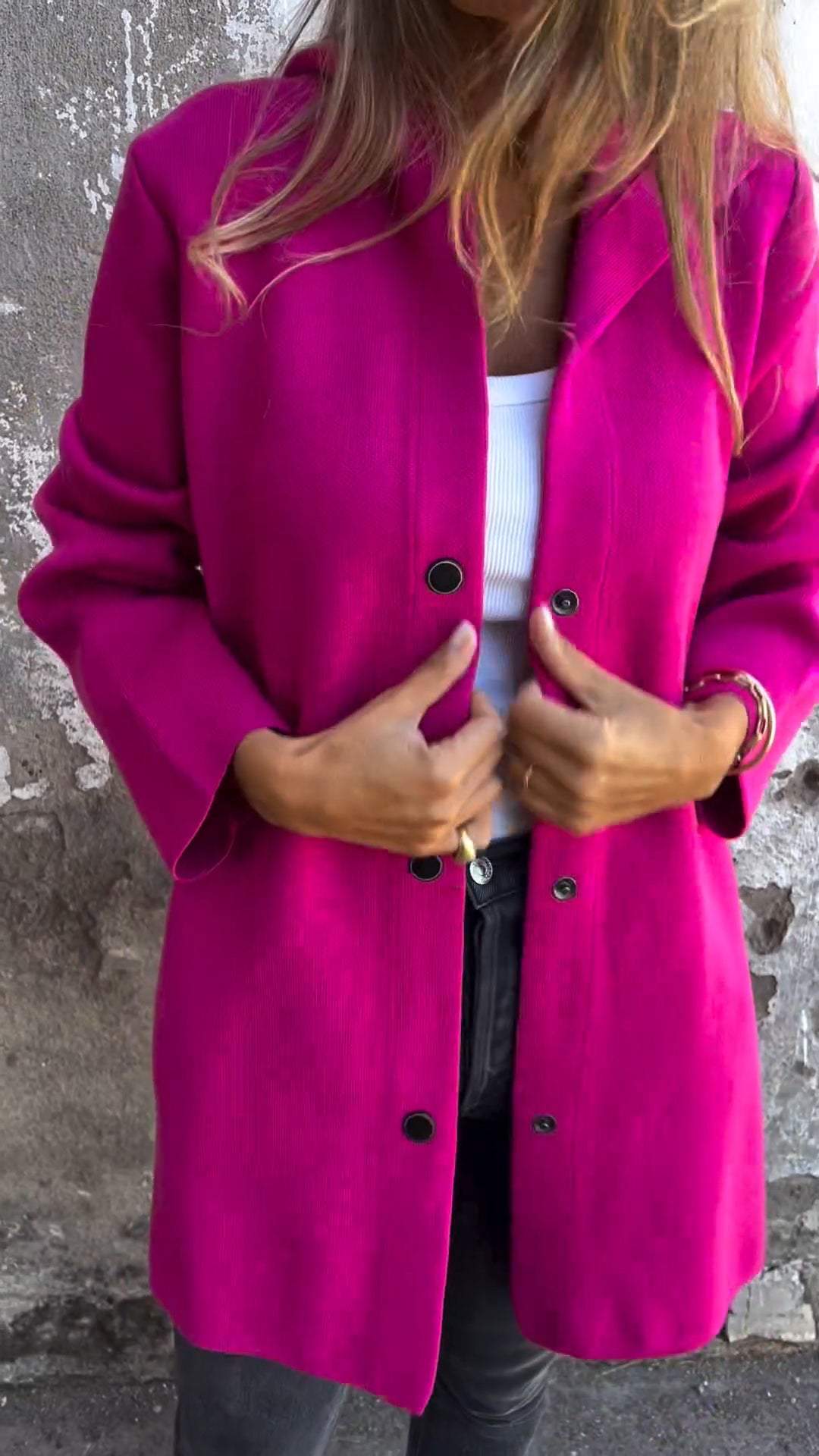 Élodine | Gilet Long Chic avec Capuche