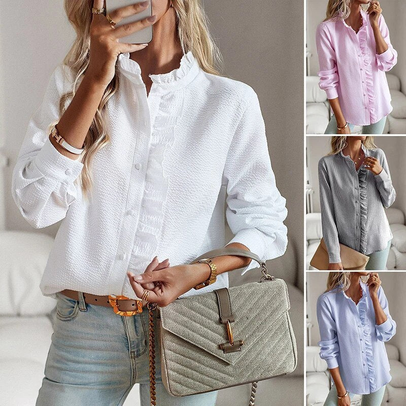 Louise | Chemise Élégante au Confort Absolu