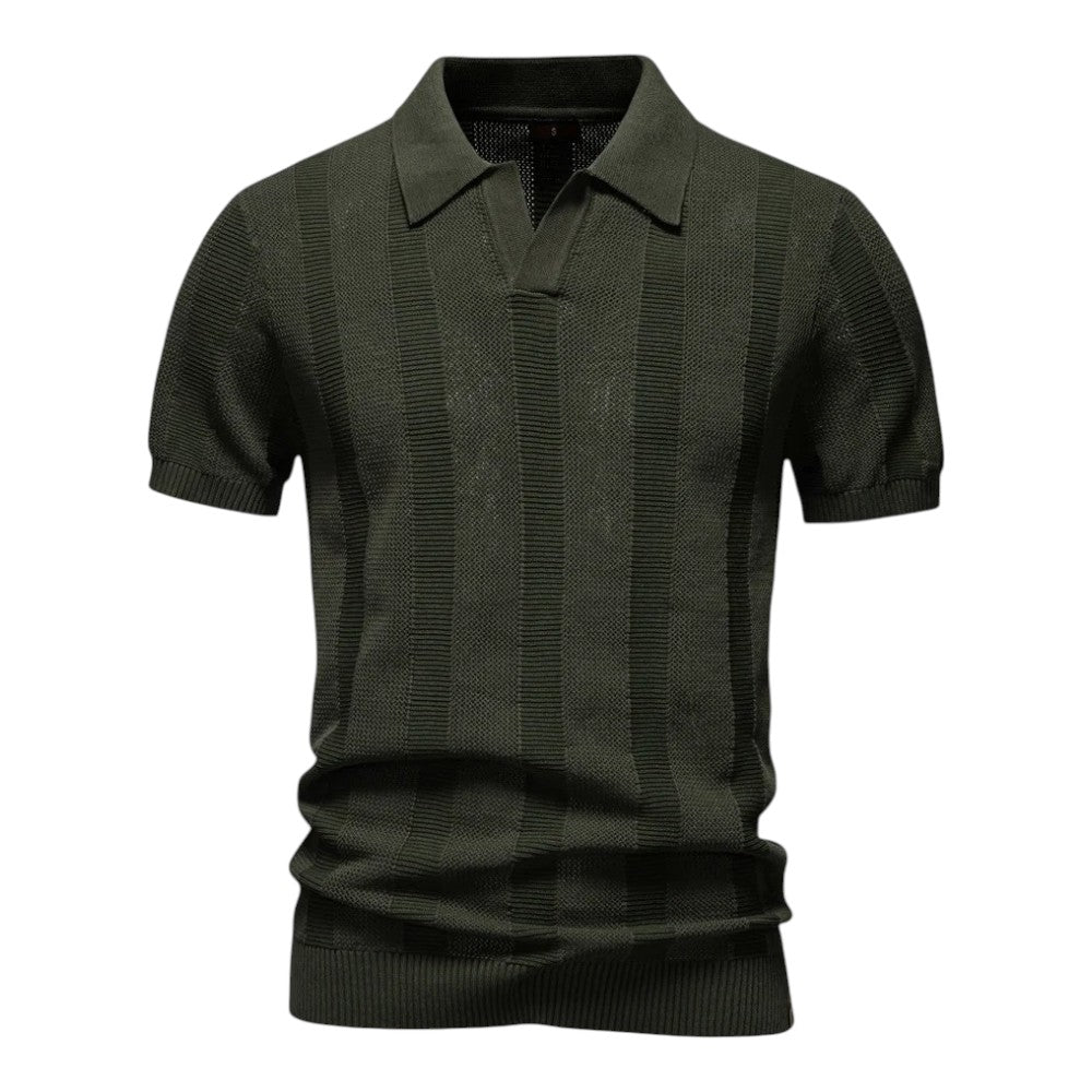 Adrien | Polo Élégant en Maille pour Homme