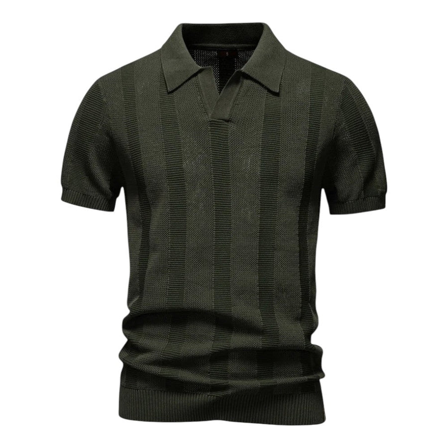 Adrien | Polo Élégant en Maille pour Homme