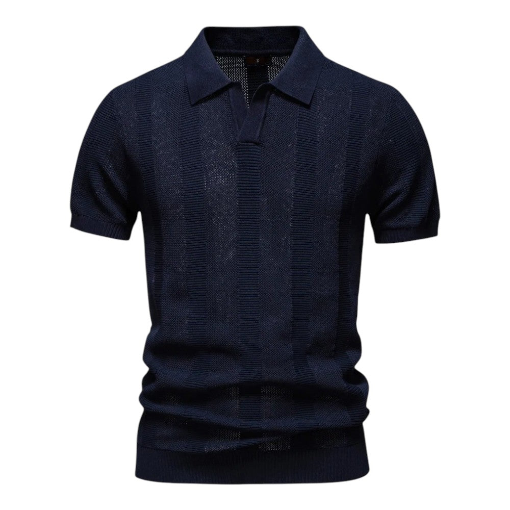 Adrien | Polo Élégant en Maille pour Homme