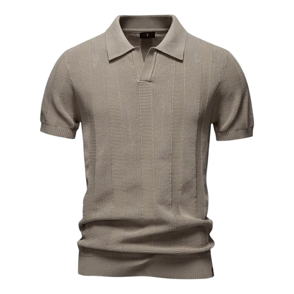 Adrien | Polo Élégant en Maille pour Homme