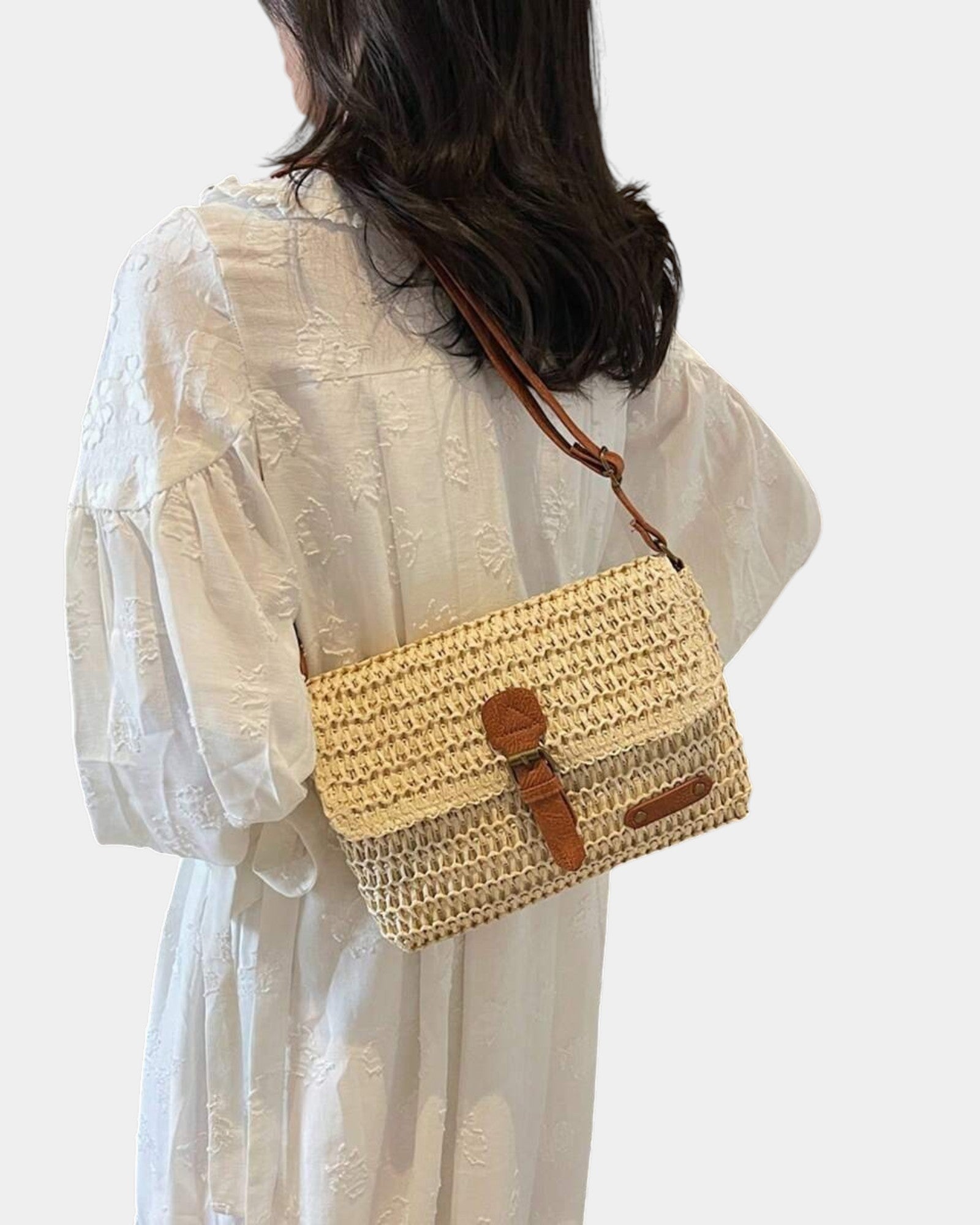 Lucie | Sac Tricoté Élégant à Bandoulière