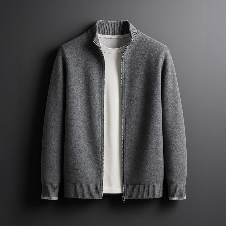 Anatole | Cardigan Zippé en Maille